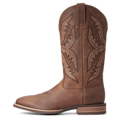 Ariat Everlite Fast Time Kahverengi Western Csizma Erkek (30093-746)